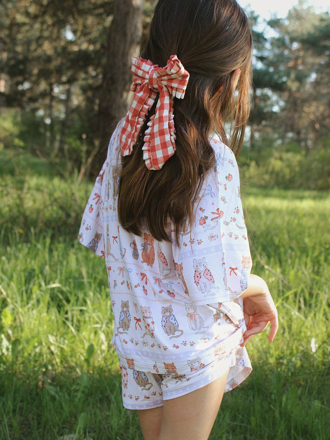 Bows and Whiskers Oversized Summer Set