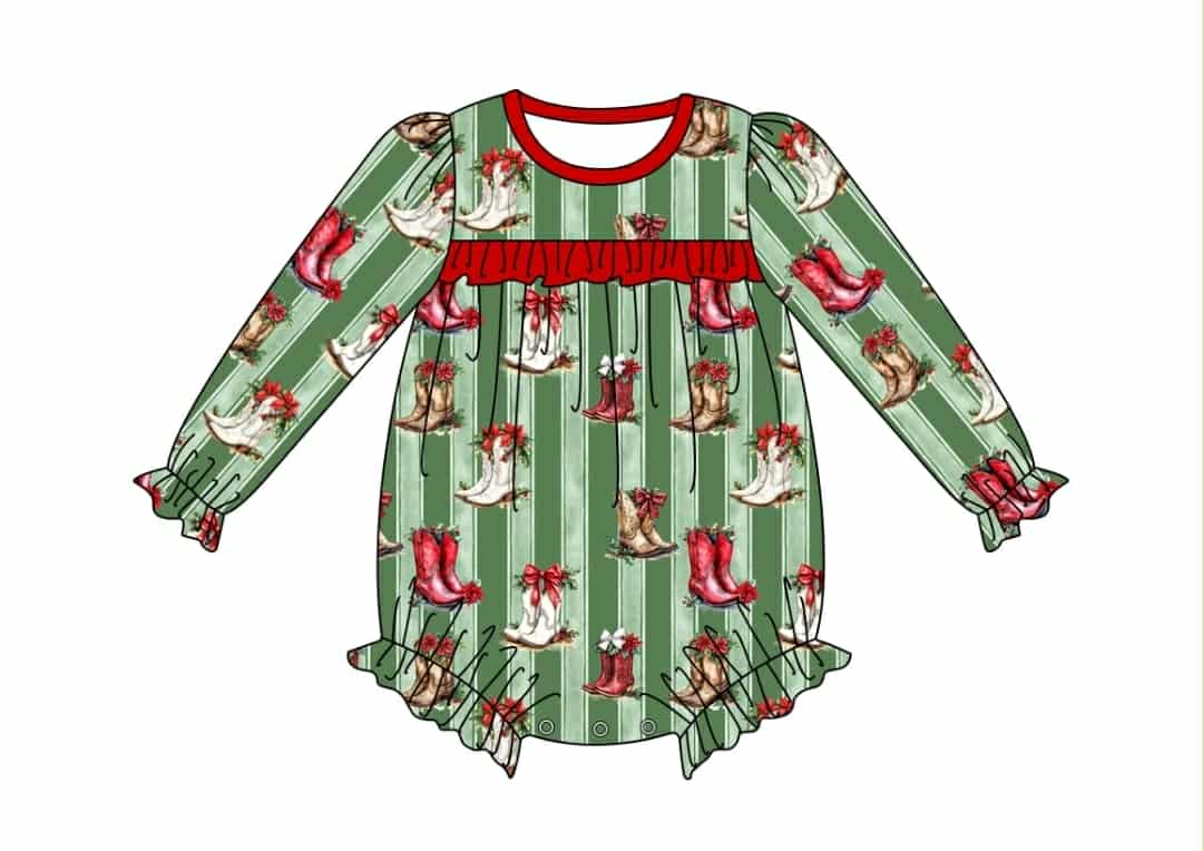 HOLLY JOLLY COWGIRL BUBBLE