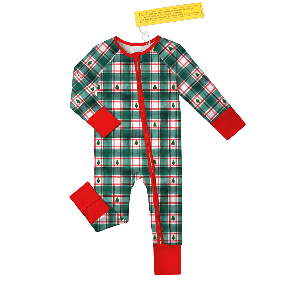 TREE FARM PLAID ZIPPY