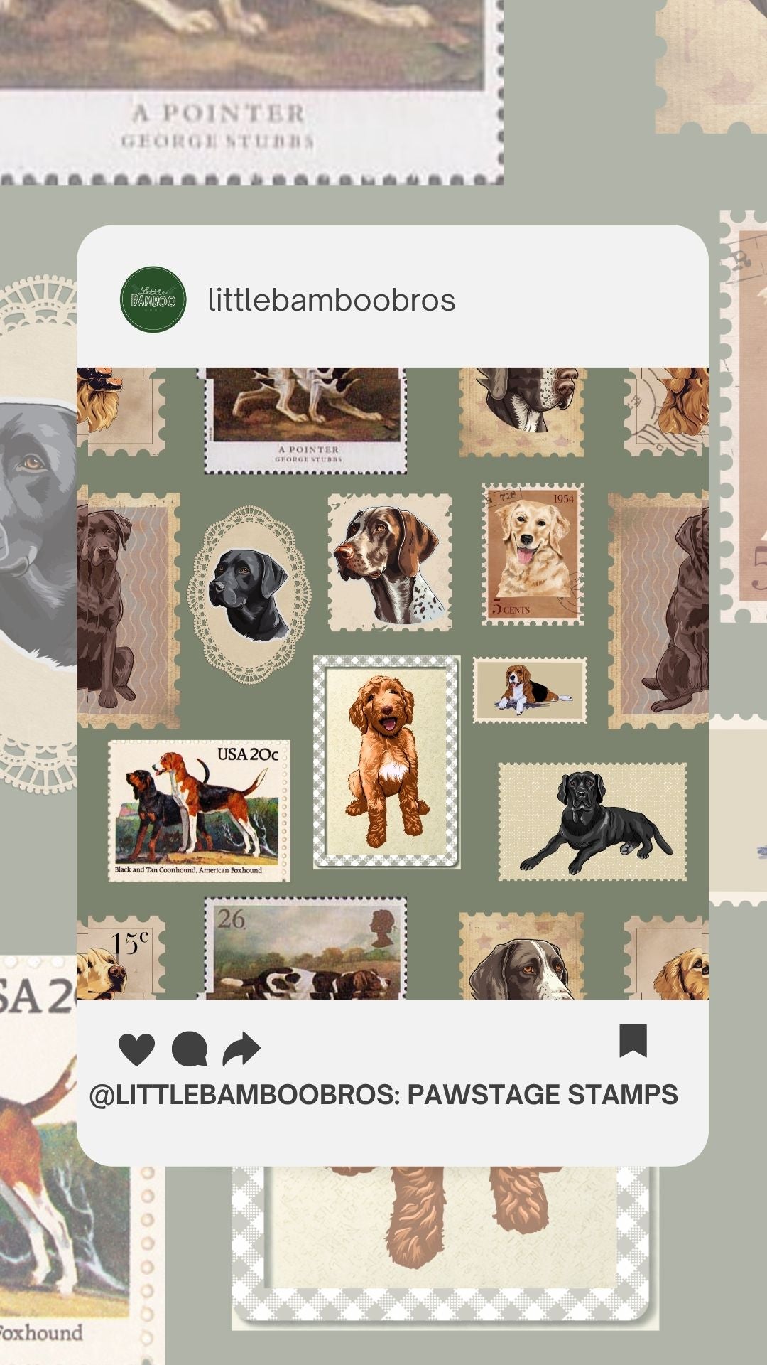 PAWSTAGE STAMP PREORDER 18