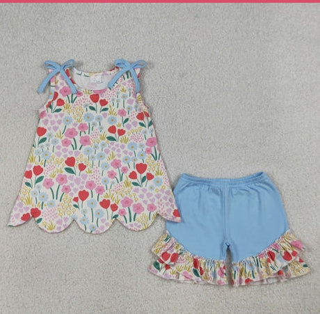 GIRLS SHORT SETS  (NON BAMBOO)