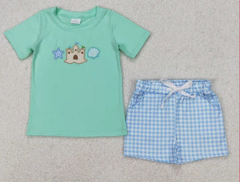 BOYS SHORT SETS(NON BAMBOO)