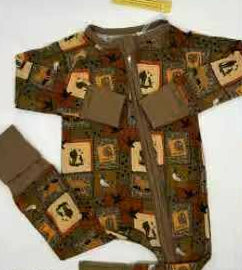 DUCK HUNT CAMO ZIPPY OR 2PC