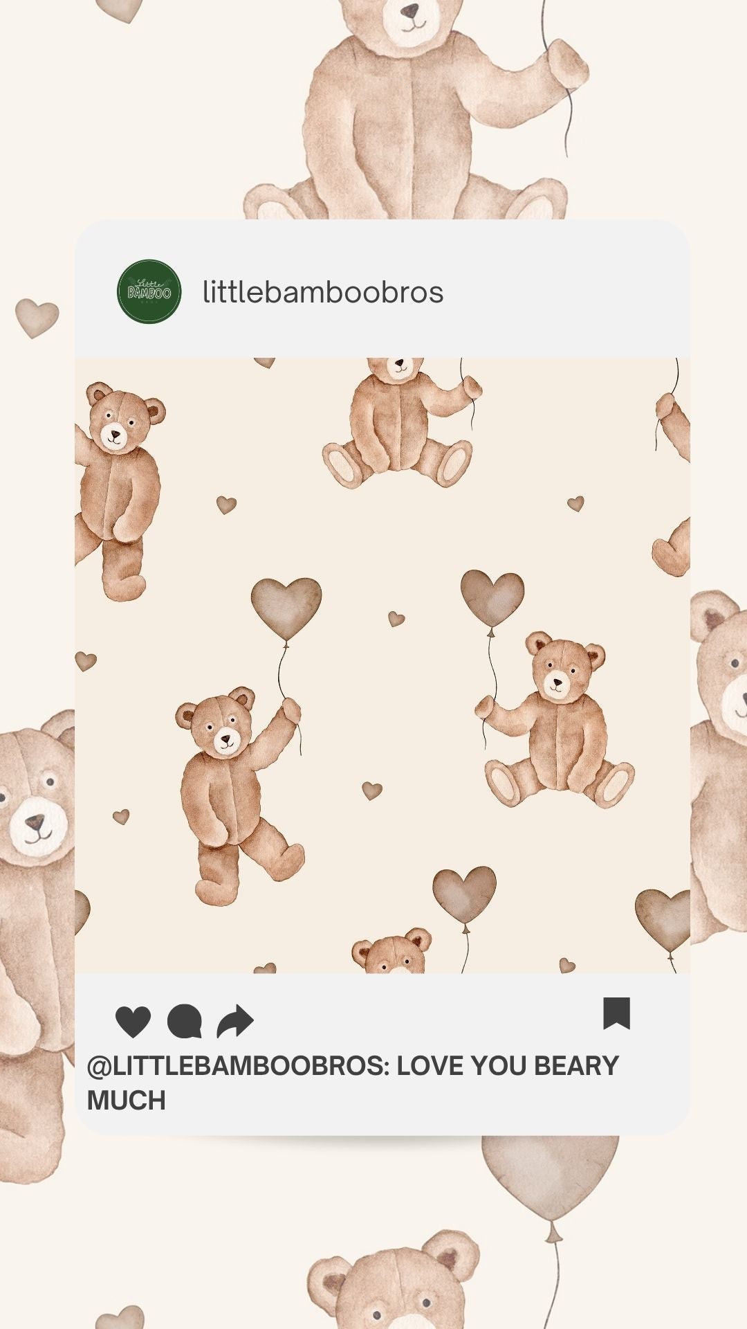 LOVE YOU BEARY MUCH PREORDER 16