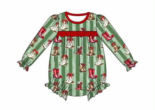 HOLLY JOLLY COWGIRL BUBBLE