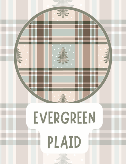 EVERGREEN PLAID PREORDER