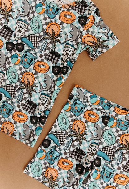Summer Surf Bamboo Set