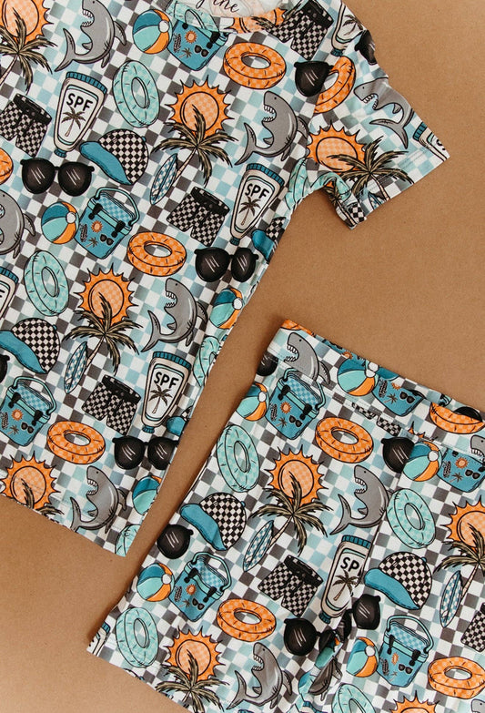 Summer Surf Bamboo Set