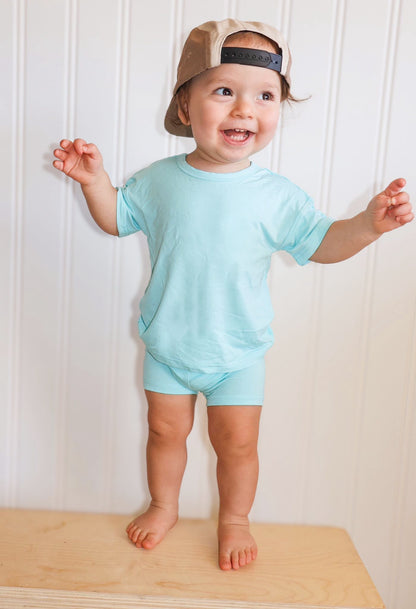 BALI BLUE DAYWEAR SHORT SET