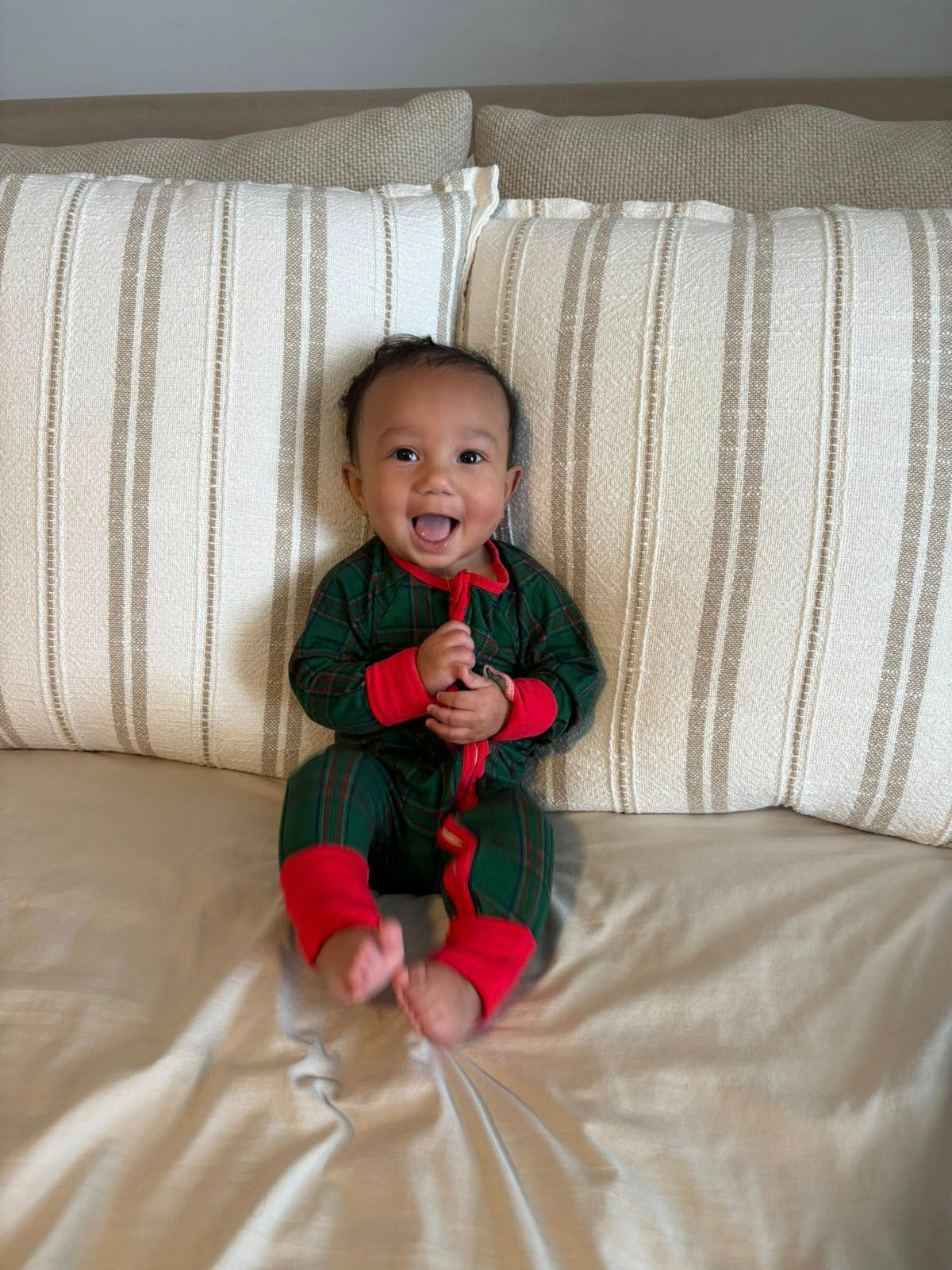 CHRISTMAS PLAID ZIPPY