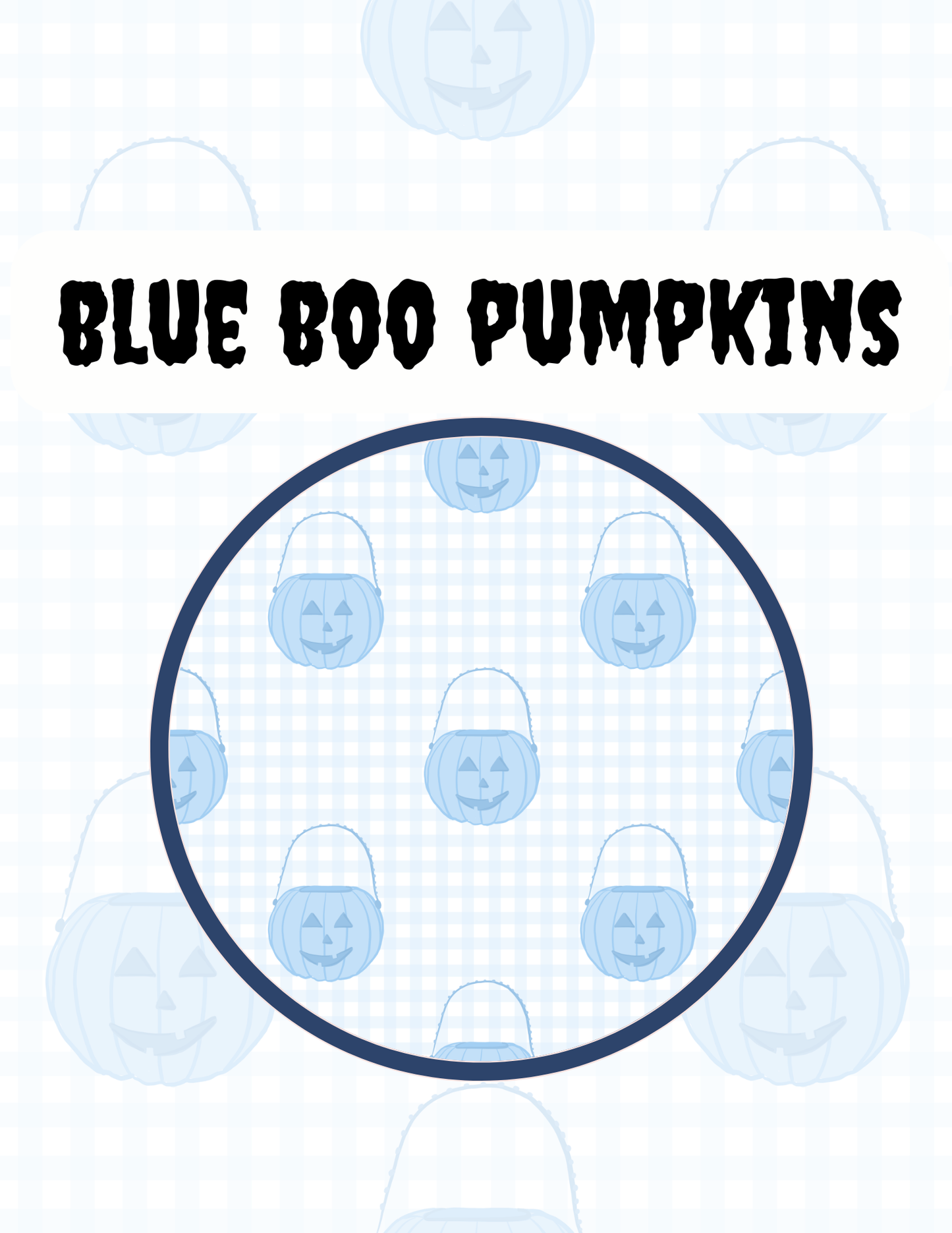 BLUE BOO PUMPKINS PREORDER
