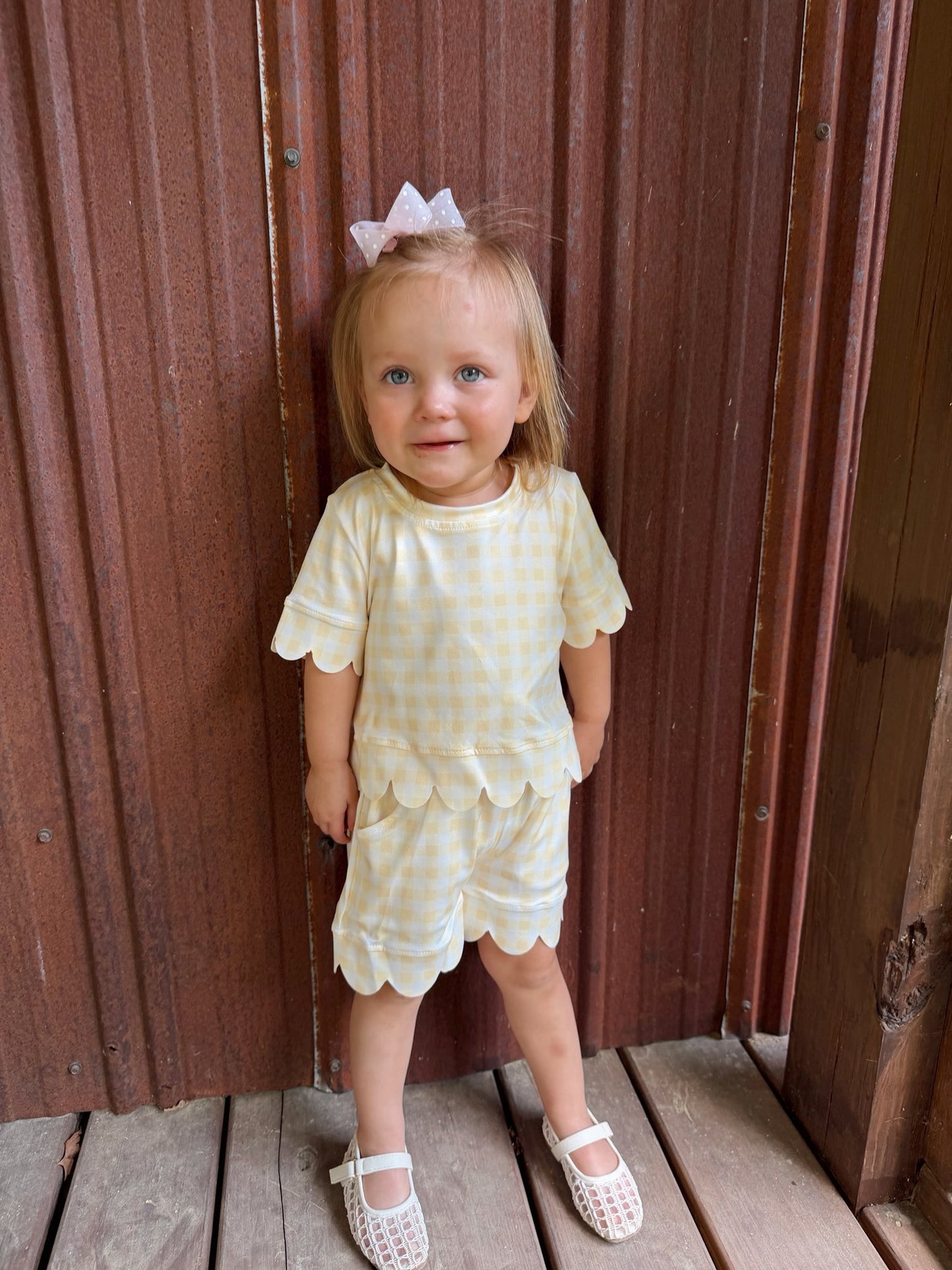 GIRLS SHORT SETS  (NON BAMBOO)