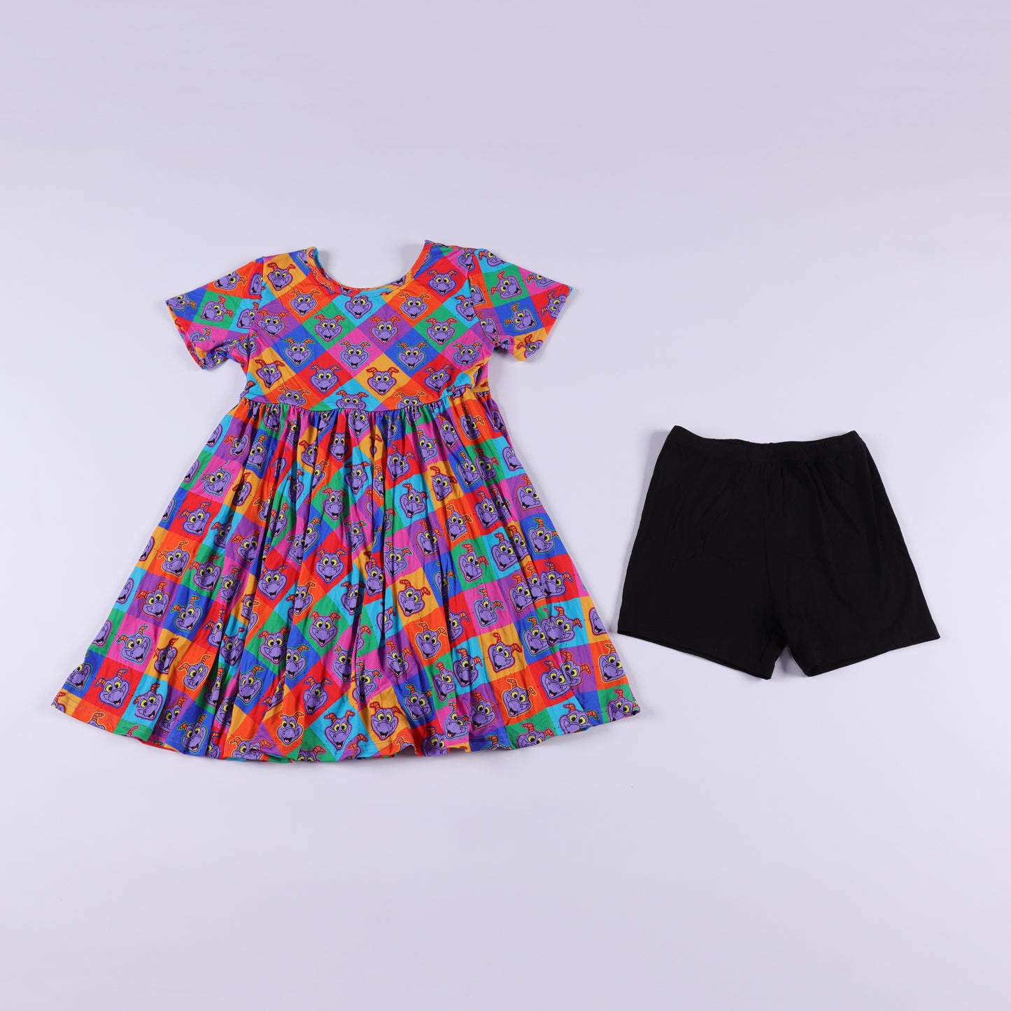 IMAGINATION TWIRL DRESS WITH SHORTS