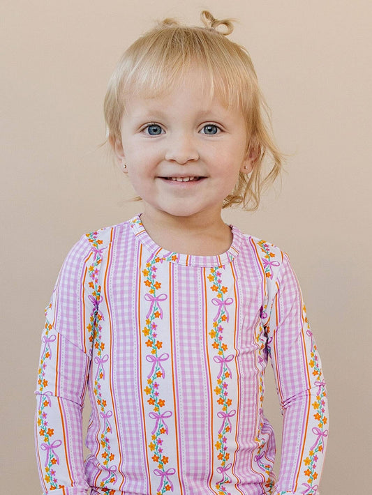 Gingham & Flowers 2PC