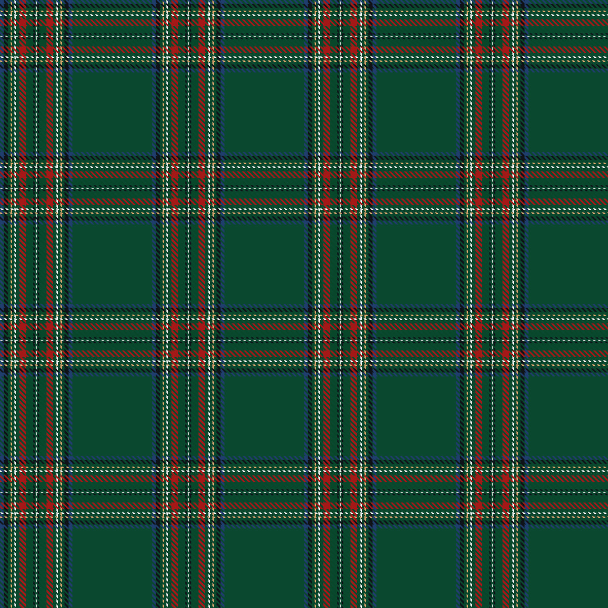 CHRISTMAS PLAID 2PC