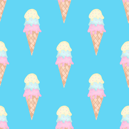 SUMMER SCOOPS SHORT SET