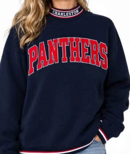 PANTHERS MOCKNECK SWEATSHIRT