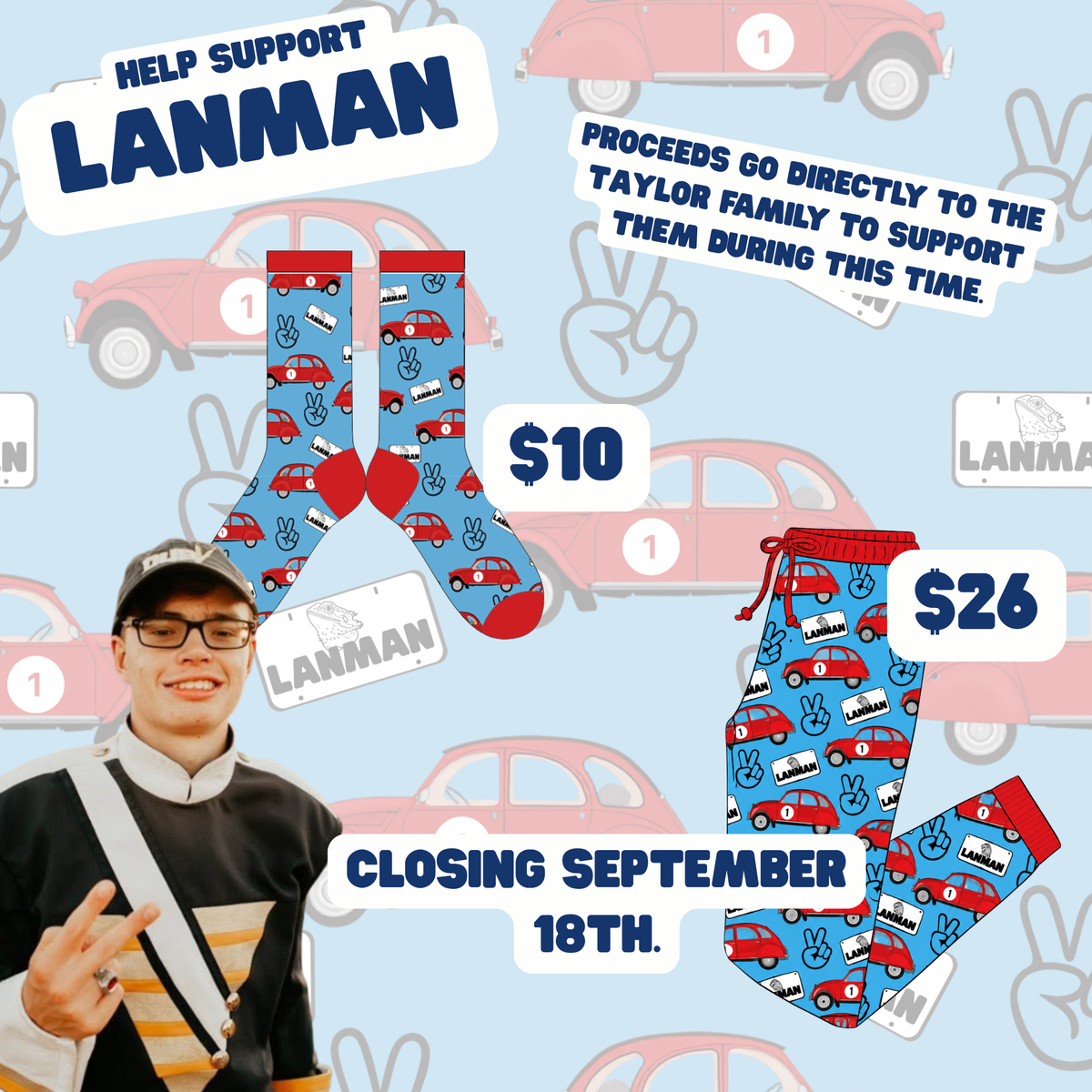 LANMAN FUNDRAISER PREORDER