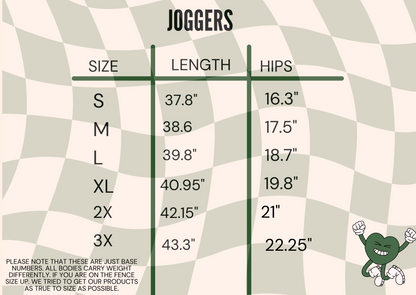 CHRISTMAS PLAID JOGGERS