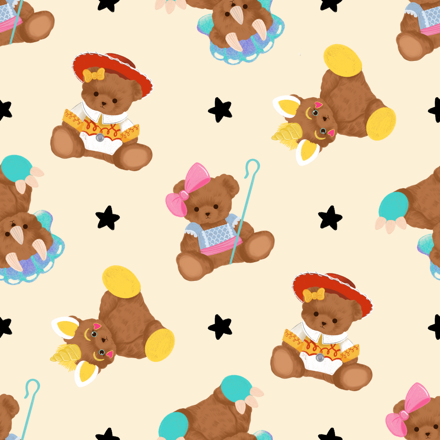 COWGIRL + BO PEEP BEARS