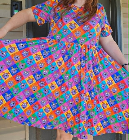 IMAGINATION TWIRL DRESS WITH SHORTS