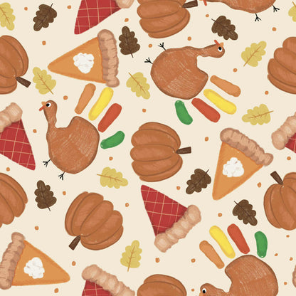 GOBBLE TILL YOU WOBBLE 2PC PJ