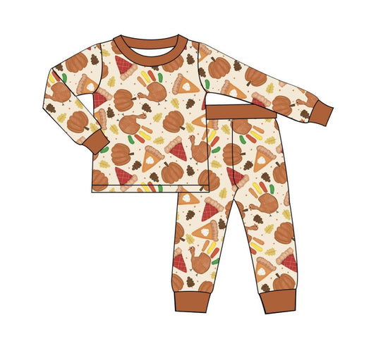 GOBBLE TILL YOU WOBBLE 2PC PJ